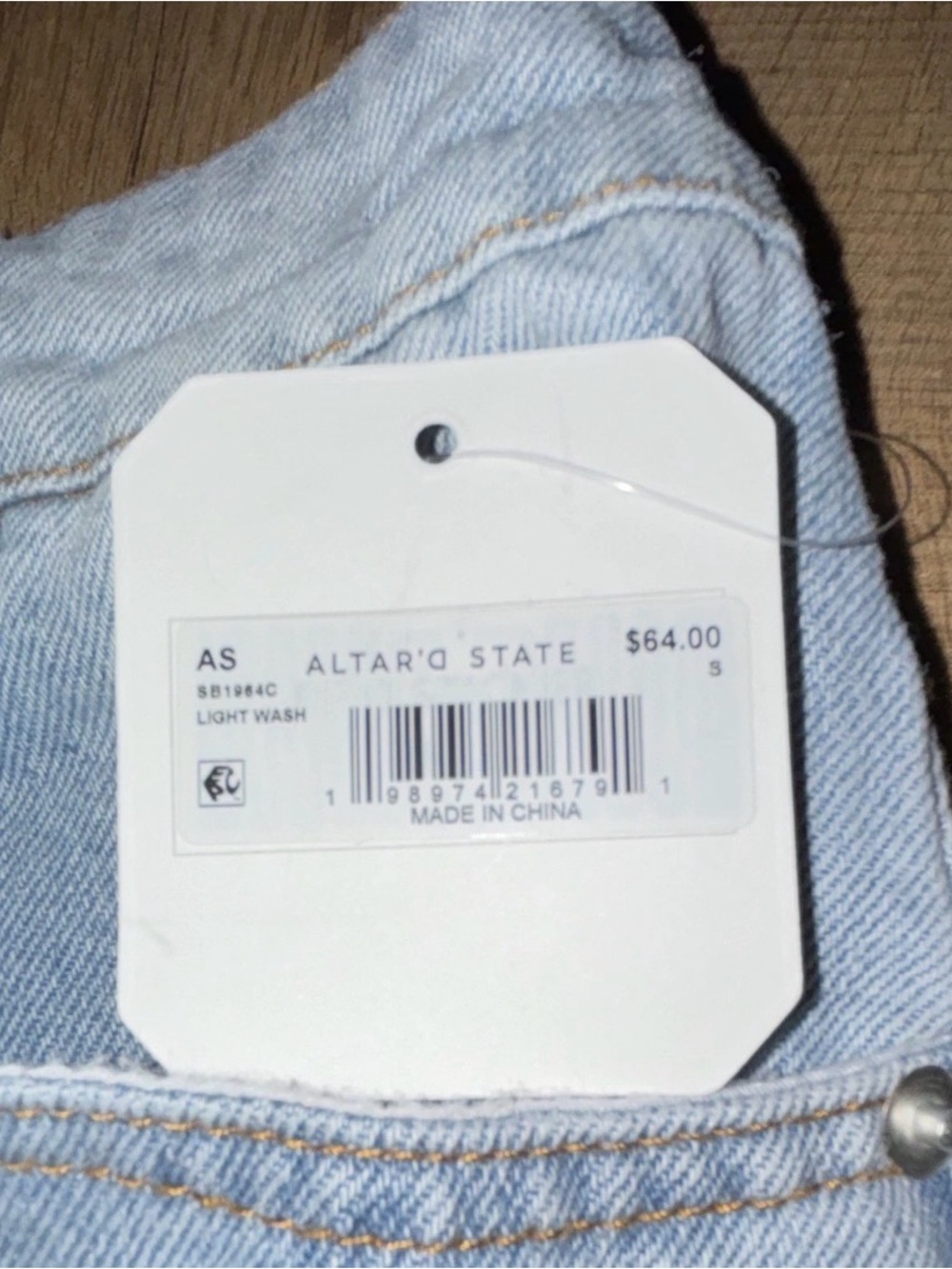 Jeans Subcategory Classification - Picture 2 of 4